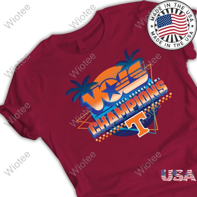 Vols Orange Bowl Champions 2022 Tee Shirt Vols 2022 Orange Bowl Champions T Shirt Chad Fields Vols Uniform Boy