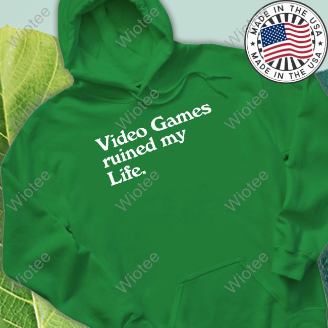 Kay Bell We All Know Its GDC Video Games Ruined My Life T Shirt Video Games Ruined My Life Shirts