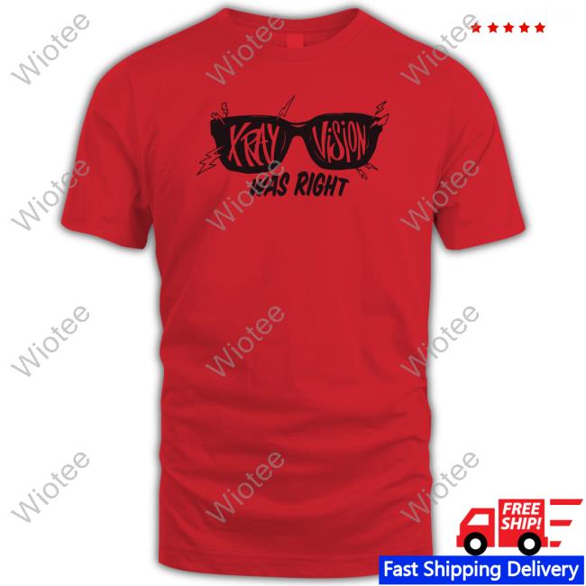 Crooked Media Merch X-Ray Was Right Tee Shirt