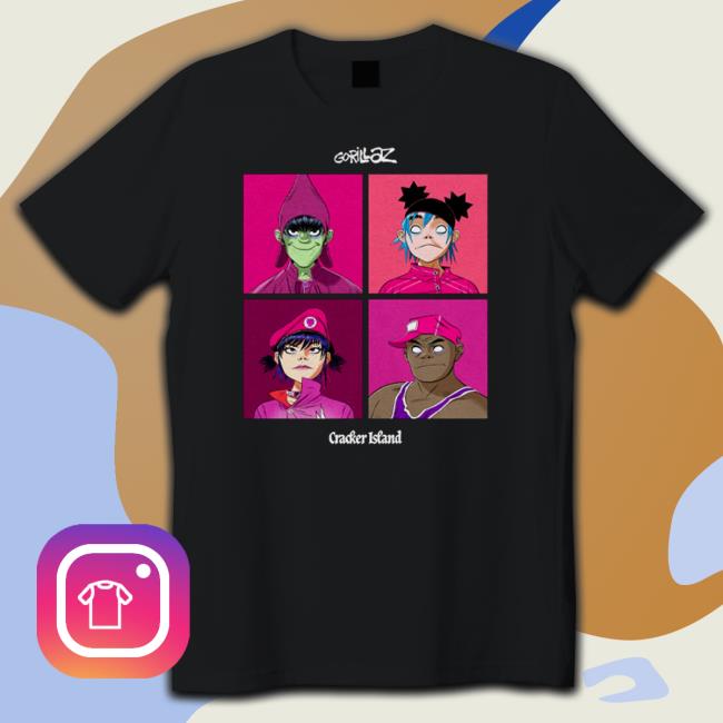 Official Gorillaz - Four Squares Sweatshirt