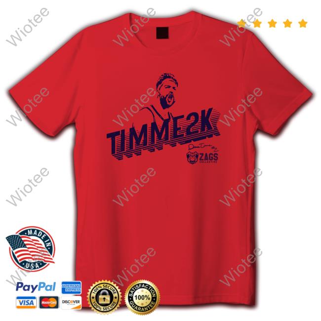 Zags Head Drew Timme 2k T-Shirt