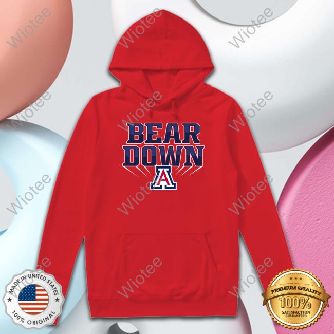 Official NCAA Merch Bear Down Arizona Wildcats T Shirt