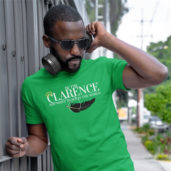 Stands Shop Be The Clarence You Wan To See In The World Shirt Rachel Miner