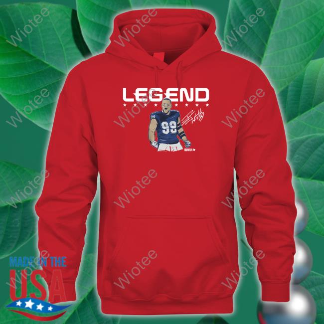 Breakingt J.J. Watt Legend Shirt Breakingt Merch J.J. Watt Legend T Shirt