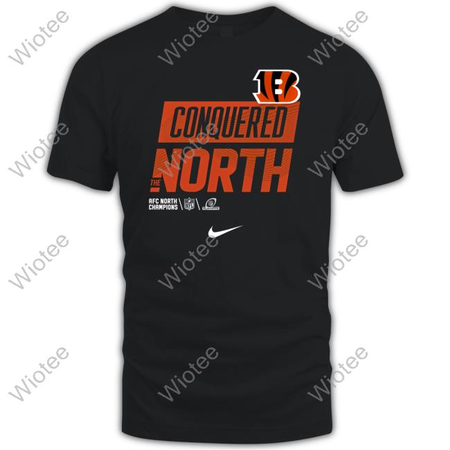 Cincinnati Bengals Conquered North Shirt Afc North Champs