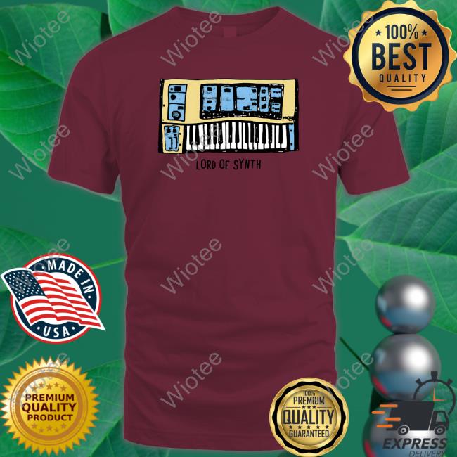 James Barrett The Lord Of Synth Shirt The Lord Of Synth Shirt