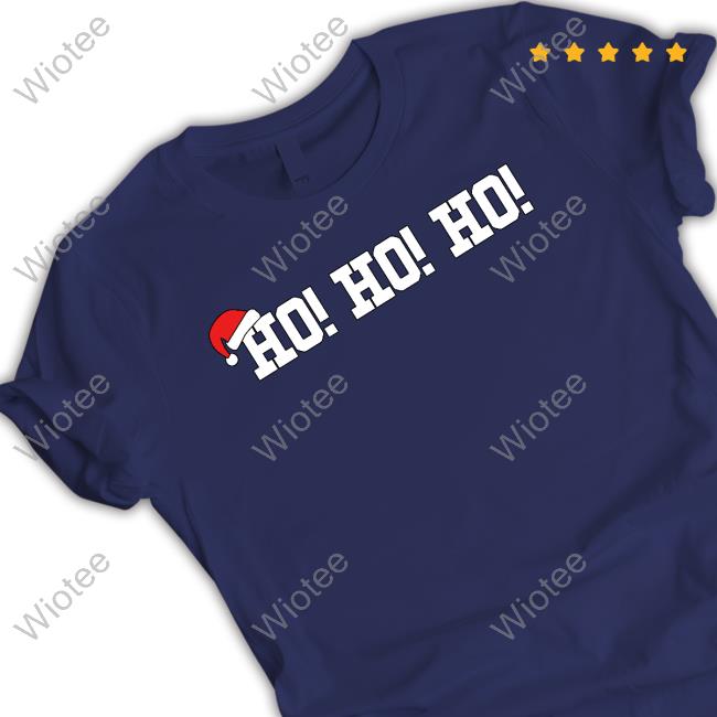 Ho Ho Ho Christmas Tee Heather Harmon Wearing Ho Ho Ho T Shirt
