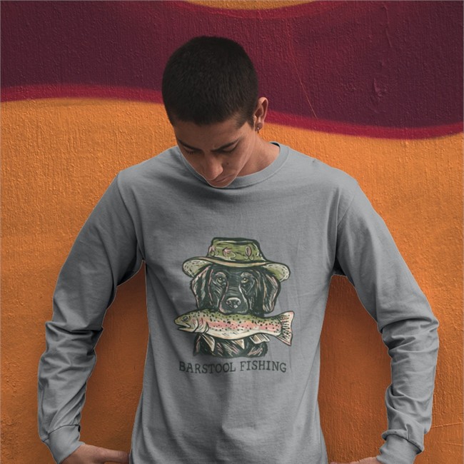 Barstool Fishing Tee Shirt Barstool Fishing Shirt