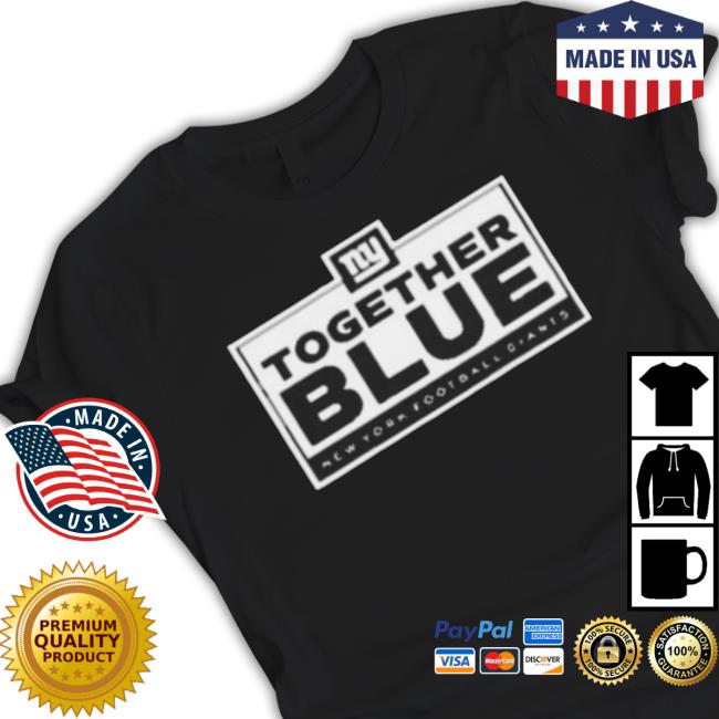 Fanatics Branded Royal New York Giants Together Blue Classic Shirt
