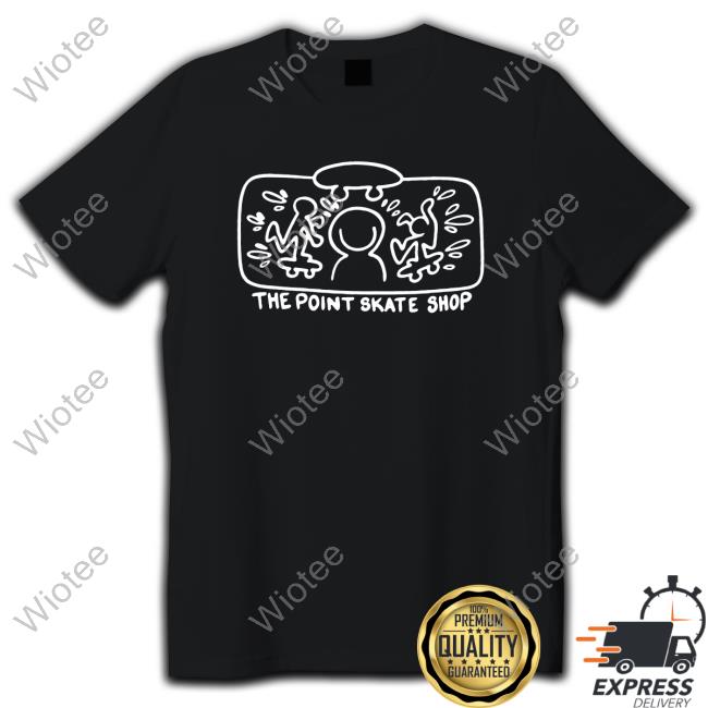 Official The Point Skate Haring T-Shirt Black