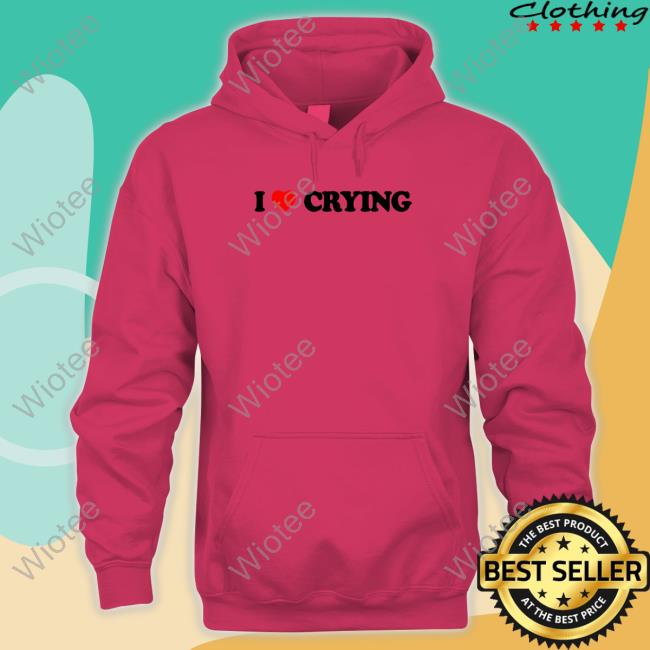 Official I Love Crying T-Shirt