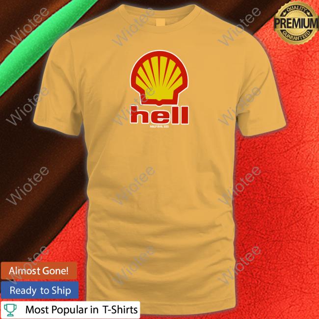 Hell $3.33 Half Evil V Neck T Shirt Halfevilco