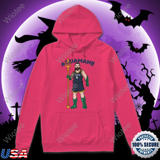 Official Steven Adams Aquamane T Shirts Official Steven Adams Aquamane T-Shirt