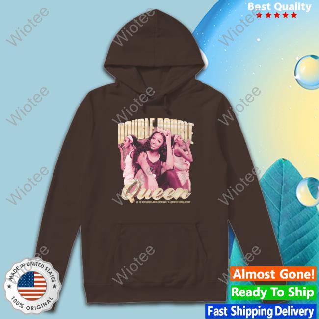 Angel Reese Double-Double Queen Crewneck Sweatshirt Angel Reese Double-Double Queen Sweatshirt