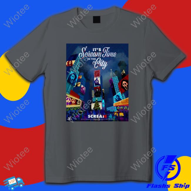 Official It's Scream Time In The City Shirt