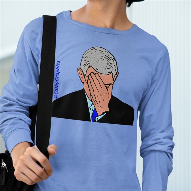 Fauci Facepalm Hoodie Anthony Fauci Cathy Graphics