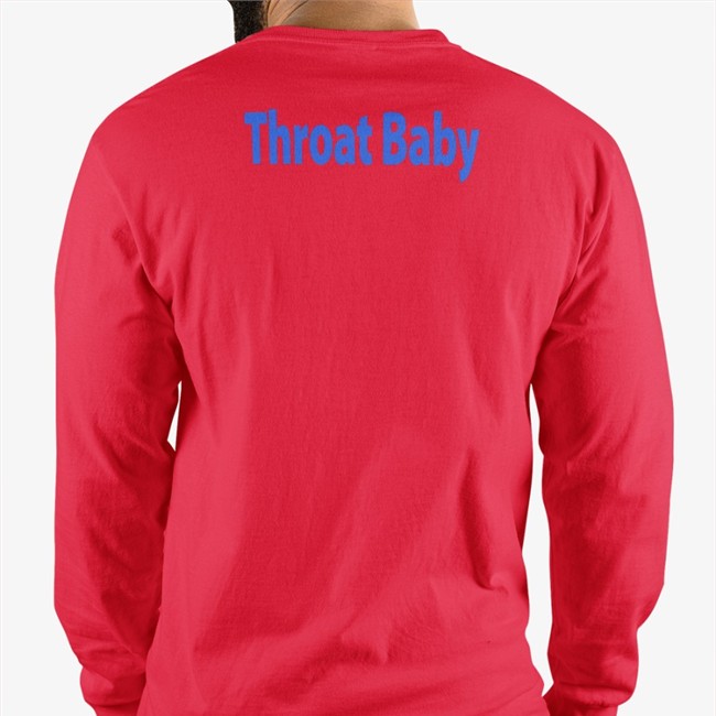 Throat Baby Long Sleeve T Shirt Atlanta Hood Historian Throat Baby Shirts