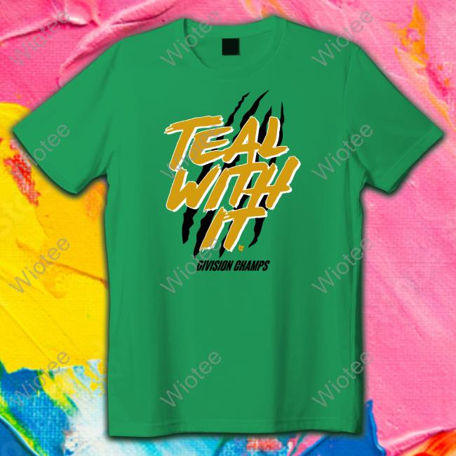 Jacksonville Jaguars Teal With It Division Champs Shirt Teal With It Division Champs Shirt Breakingt