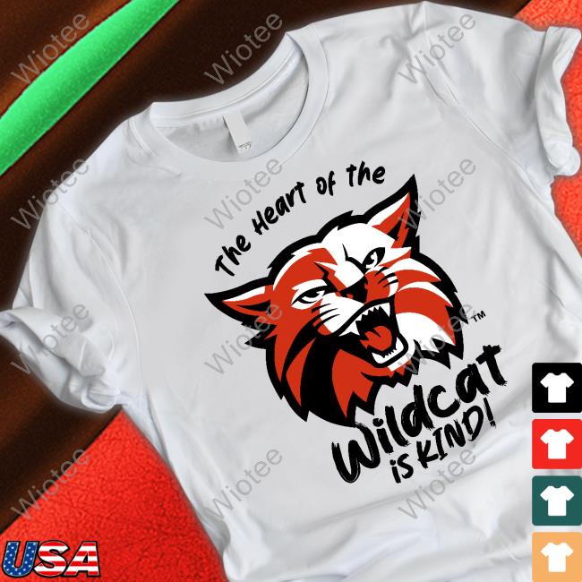 The Heart Of The Wildcat Is Kind Tee Kind T&L Graphics Shirts