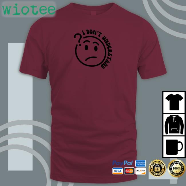2K Tote Shop I Don't Understand V Neck T Shirt Bella Okagbue I Don't Understand Tee