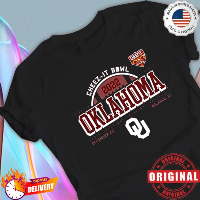 Official Oklahoma Sooners 2022 Cheez-It Bowl December 29 Orlando Hoodie