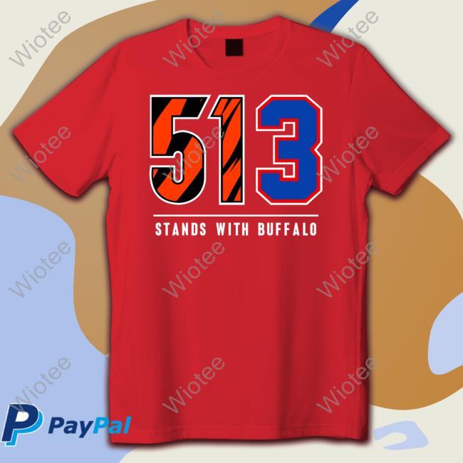 Ted Karras 513 Stands With Buffalo Shirt Damar Hamlin Cameron Wolfe