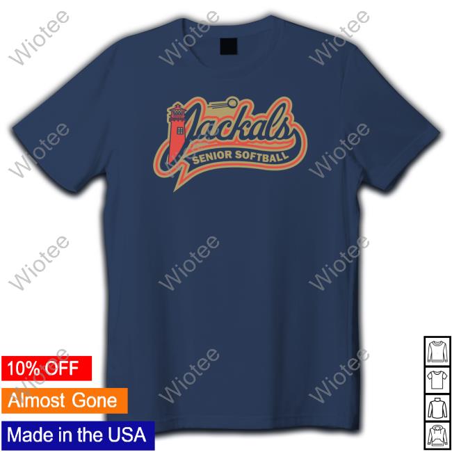 Bob Does Sports Merch Jackals Senior Softball Long Sleeve Tee Bobdoessports