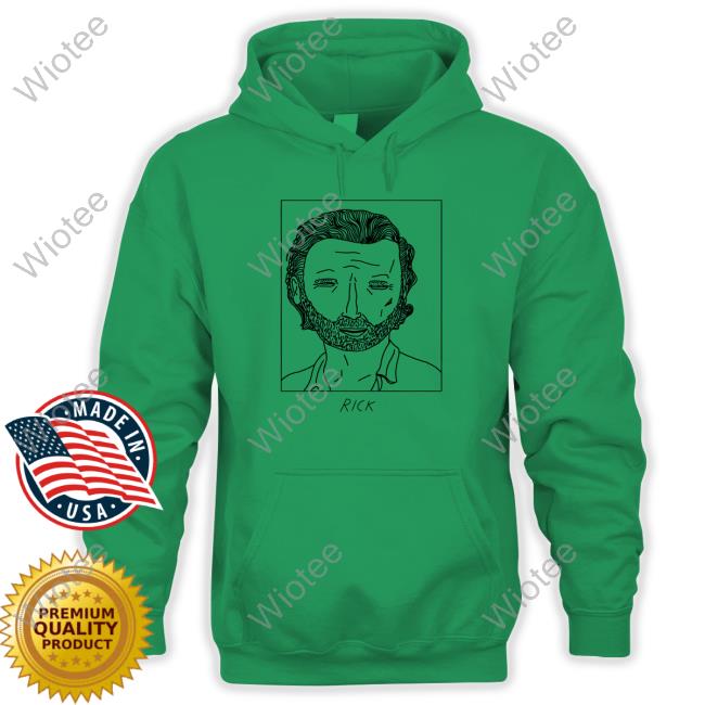 Badly Drawn Rick Grimes Walking Dead Shirt Official Badly Drawn Rick Grimes Walking Dead Shirt