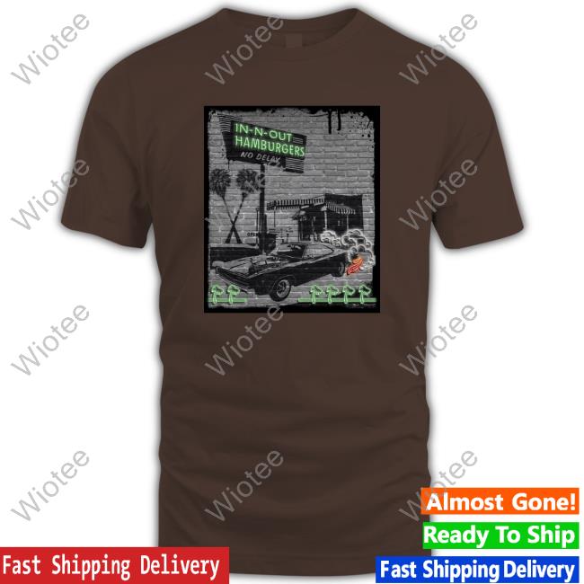Shop.In-N-Out Official In-N-Out Hamburgers T-Shirt