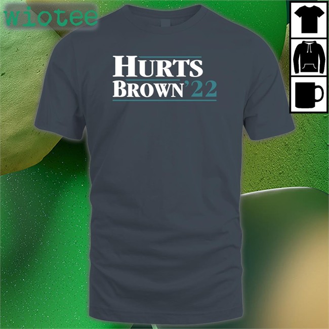 Hurts Brown 22 T Shirt Pamela Hurts Jalen Hurts A.J. Brown