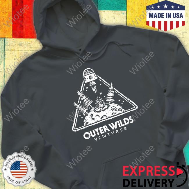 Official Fangamer Merch Outer Wilds Ventures T-Shirt Fangamer Merch Outer Wilds Ventures Into The Wilds Shirt