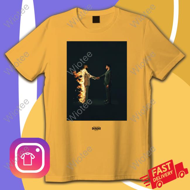 Jayson Tatum And Jaylen Brown Fire No Villains Only Heroes Tee