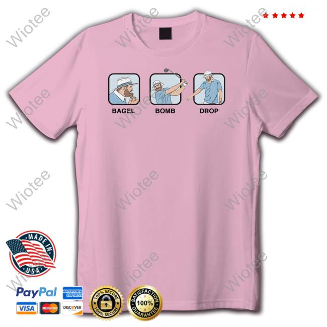 Official Bagel Bomb Drop T-Shirt Bob Does Sports Merch Bagel Bomb Drop Shirt