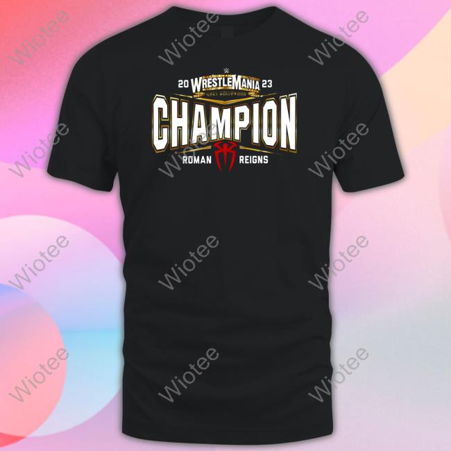 WinCraft Roman Reigns WrestleMania 39 Champion Hoodie ShopWWE