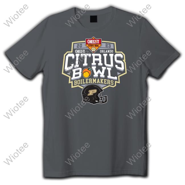 Cheez-It Orlando Citrus Bowl Purdue Boilermakers 2023 Tee Boilers Purdue 2023
