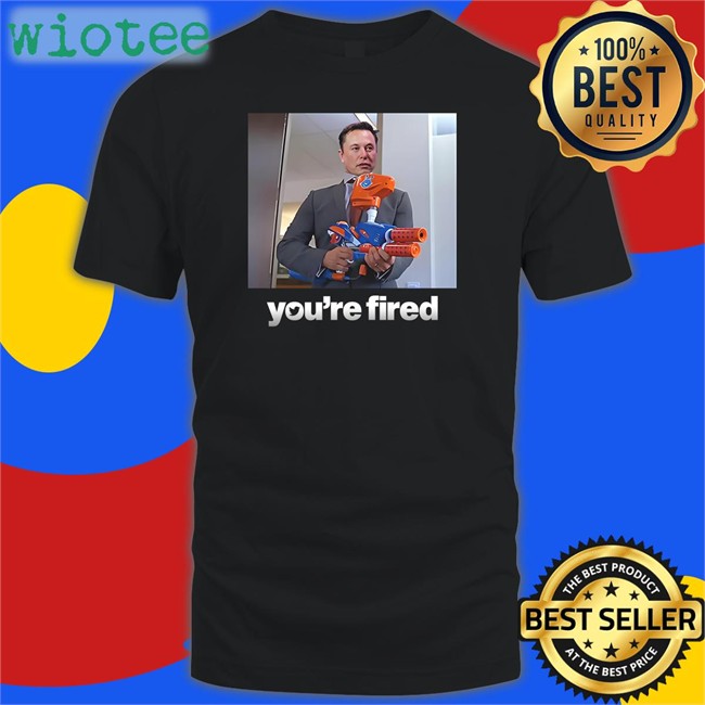 Twitter Ceo Elon Musk You're Fired Tank Top