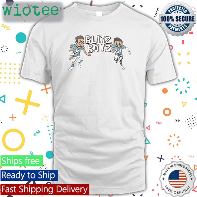 Brandon Jones Blitz Boyz T Shirt Miami Dolphins