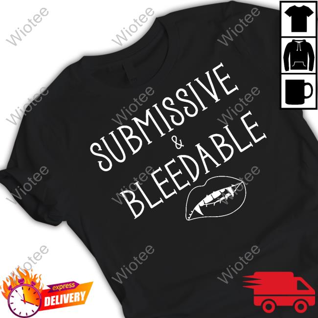 Submissive & Bleedable Hoodie Krissy