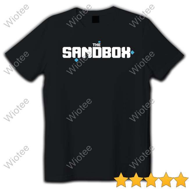 Official The Sandbox Logo T-Shirt Sebastien The Sandbox Logo Shirt Borget Sebastien