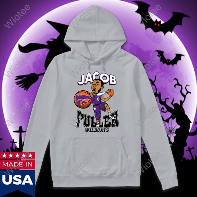 Jacob Pullen K-State Wildcats Caricature T-Shirt Rally House Jacob Pullen K-State Wildcats Caricature Shirt