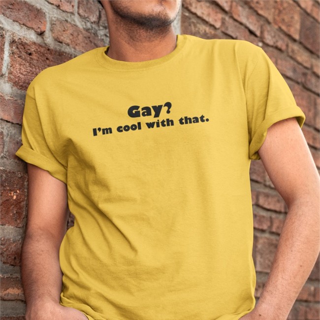 Gay I'm Cool With That Shirt