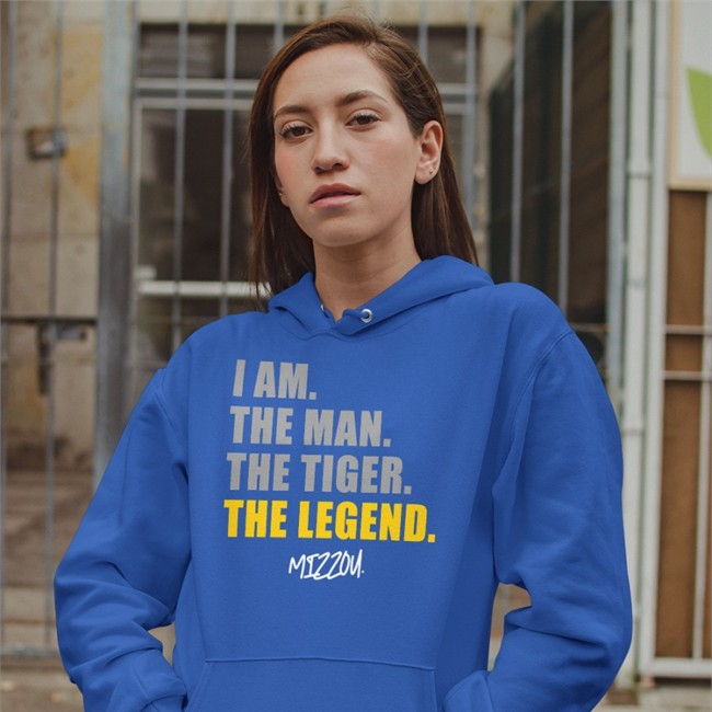 I Am The Man The Tiger The Legend Mizzou Shirts I Am The Man The Tiger The Legend Hooded