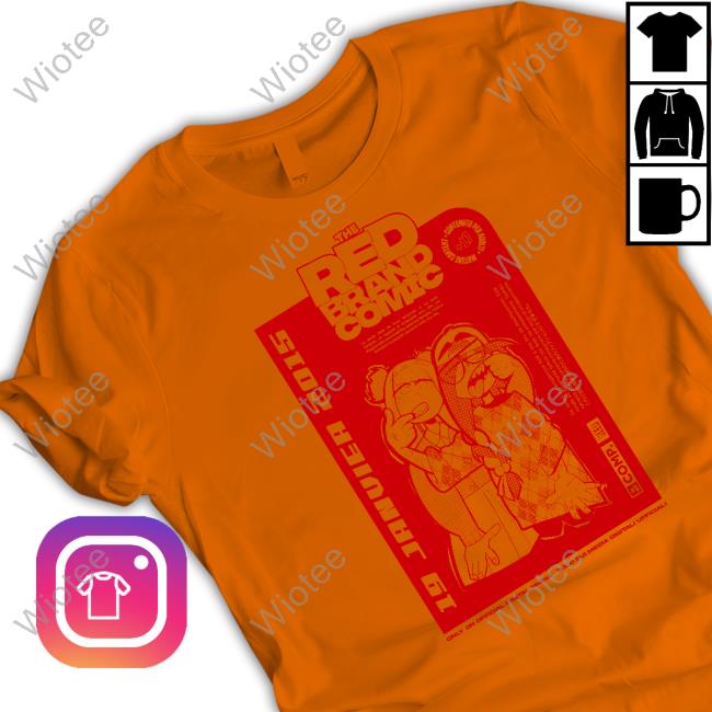 Kat & Bian The Red Brand Comic Hoodie Kat & Bian The Red Brand Comic T-Shirt The Mime