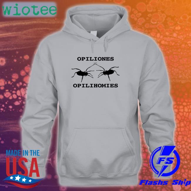 Opiliones Opilihomies Long Sleeve Tee Shirt Shahan Derkarabetian