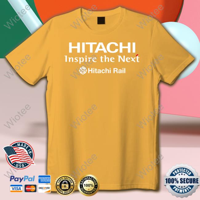 Hitachi Inspire The Next Hitachi Rail Shirt Rock And Roll Photos Long Sleeve Tee Shirt
