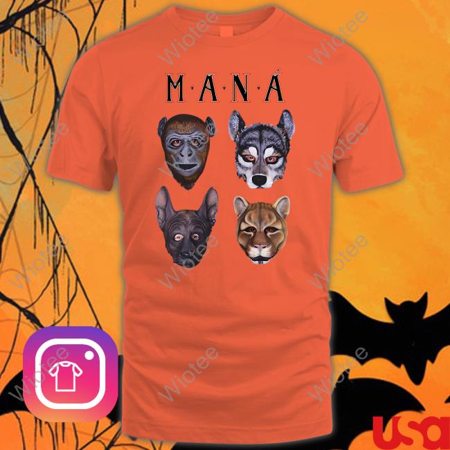 Maná Merch Masks Shirt Masks Tee