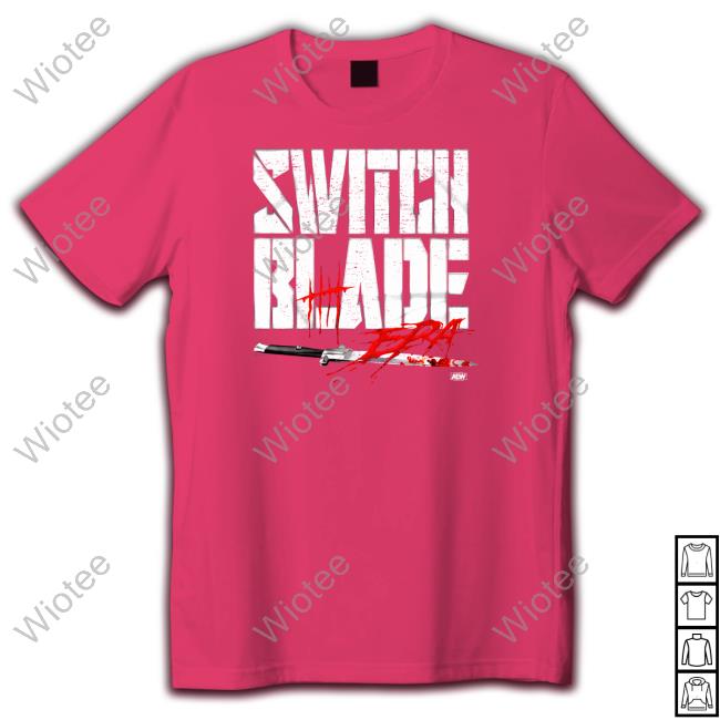 Jay White Switch Blade Era Tee Shirt Switch Blade Era Long Sleeve Tee ShopAEW