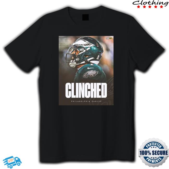 Official First team to clinch a playoff spot this season Philadelphia Eagles Sweatshirt
