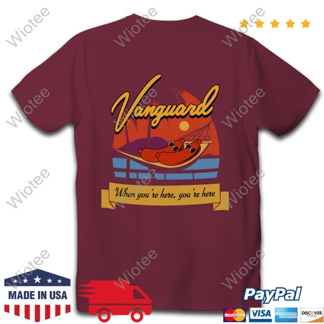 Vanguard Tee When You're Here You're Here Vanguard Black Sweatshirt When You're Here You're Here