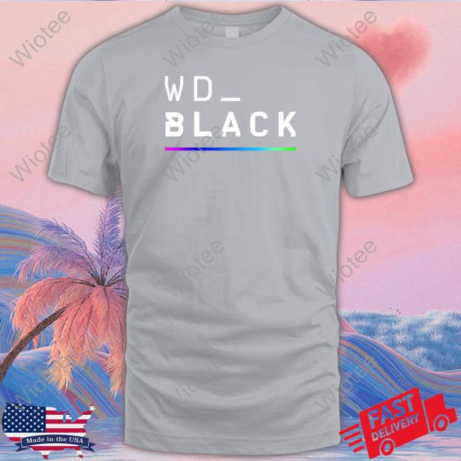 Official Wd_Black Color RGB Bar Shirt Hoodie Official Wd_Black Color RGB Bar Shirt Long Sleeve Tee